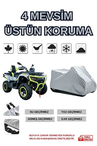 AutoEN ARORA LANDFORCE 650 GRİ ATV BRANDASI