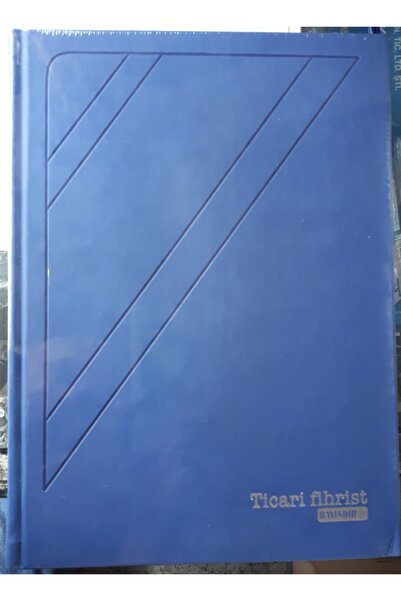 Bayındır FİHRİST DEFTERİ 20 x 28 cm Her Harf Ayrı Bölümlü Her Harf 16 Yp Topl...