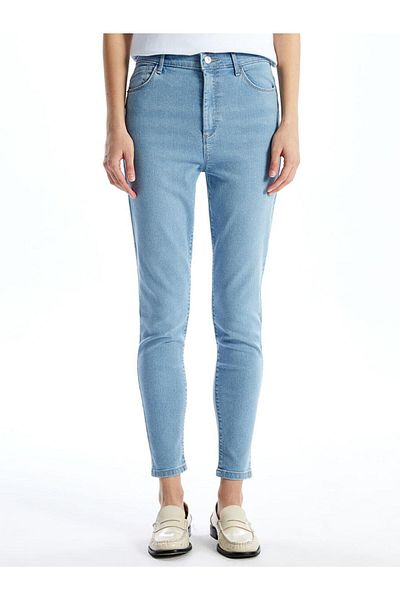 LC Waikiki Pantaloni de damă LCWAIKIKI Classic Slim Fit