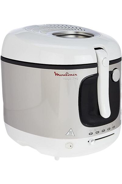 Moulinex Electric Deep Fryer 2100W AM480027 White/Silver