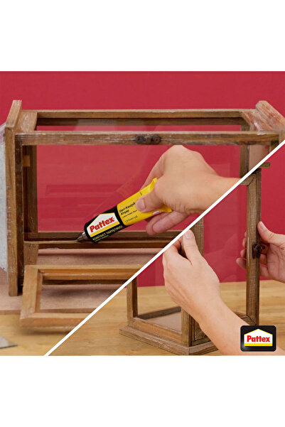 Pattex Conttact Liquid Deri Kauçuk Ahşap Yapıştırıcı Şeffaf 50 gr