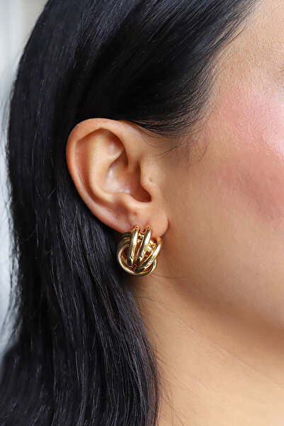 Brillo Twist Patterned Women's Earrings