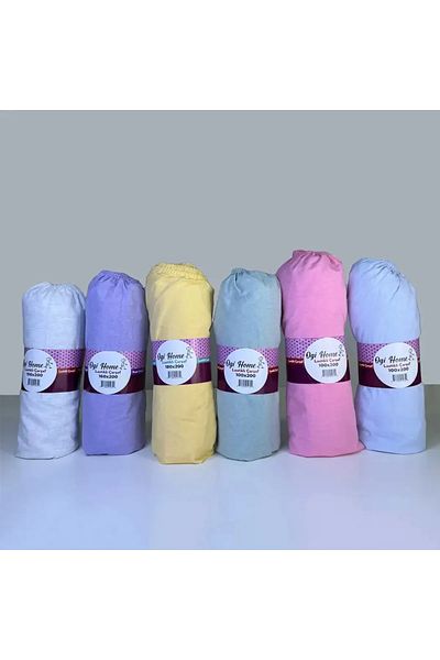 OGİ HOME Eco Series Cotton Fitted Sheet