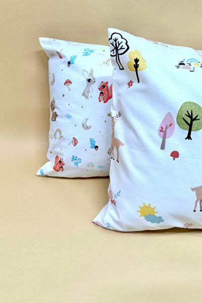 minial Bebek Yastık Kılıfı ( 35x 45 )