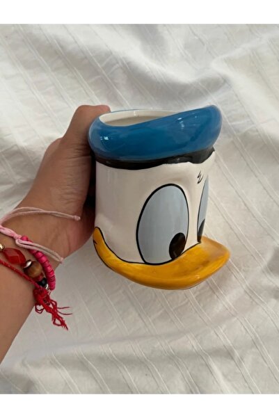 hediyeconcepti 450ml Sevimli Duffy Duck Seramik Kupa Bardak