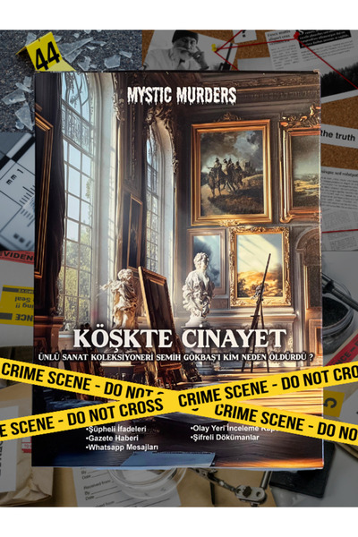Mystic Murders Köşkte Cinayet Dava Dosyası  Dedektiflik Oyunu
