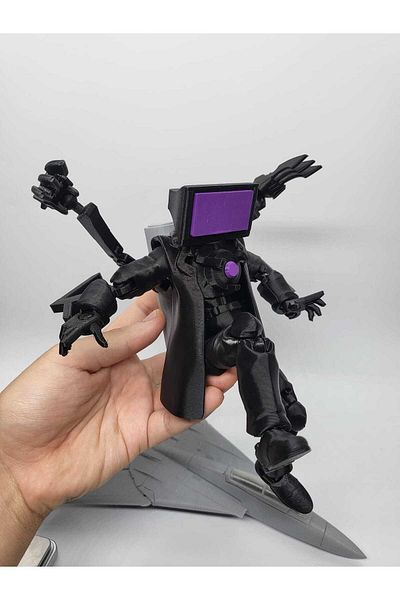 FigürDizayn Skibidi Toilet Titan Tvman (Joints Movable Can Stand up)