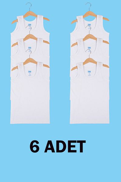Berrak Tricou pentru băiat 100% bumbac 1501 - Pachet de 6
