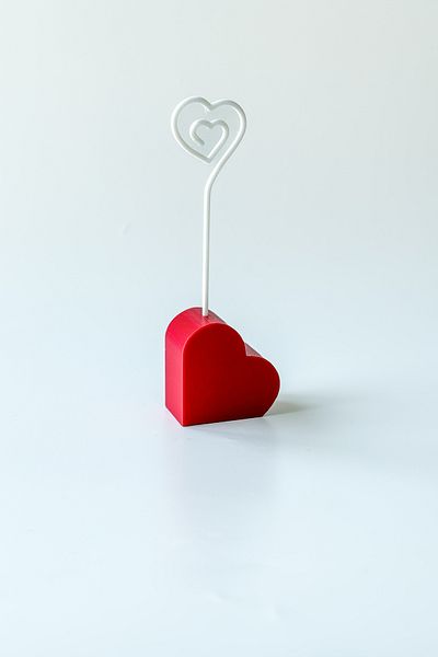 sin istanbul Red Heart Note Holder, Note Holder