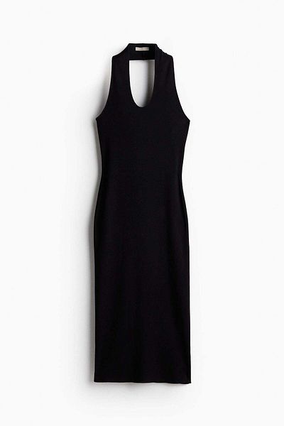 H&M Halterneck bodycon dress