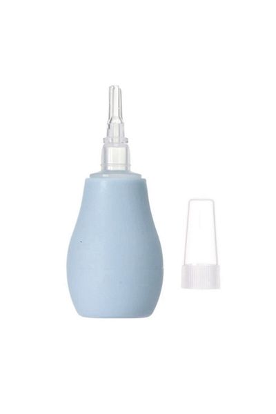 LUQU BABY Baby Nose Cleaner Nasal Aspirator-Blue-Pack of 10