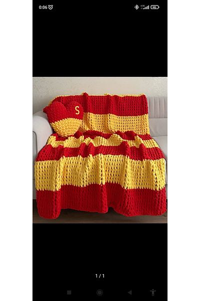 Tonydays Set of 2 Puffy Blanket Custom Fan Blanket and Puffy Fan Heart Pillow