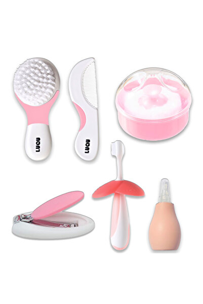 LUQU BABY مجموعة العناية بالطفل، مجموعة مكونة من 5 قطع للعناية الصحية المريحة