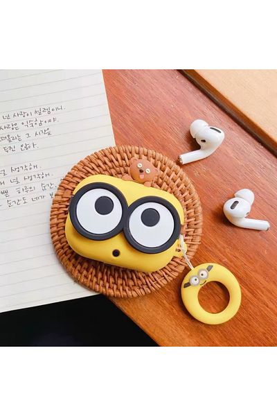 Go Aksesuar سماعات ايربودز الثالثة حافظة واقية من السيليكون السميك بتصميم متوافق مع الجيل