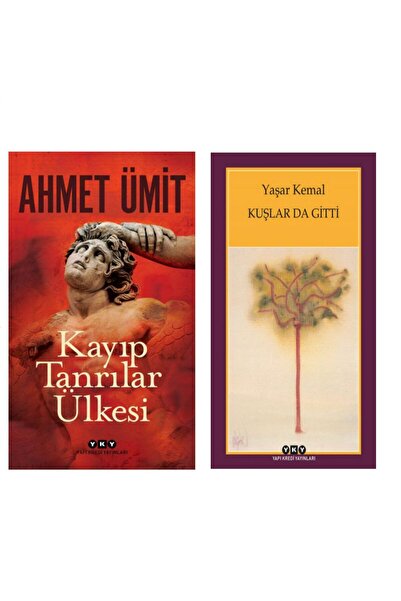 Yapı Kredi Yayınları Kayıp Tanrılar-Ülkesi  Ahmet Ümit Kuşlar da Gitti - Yaşa...
