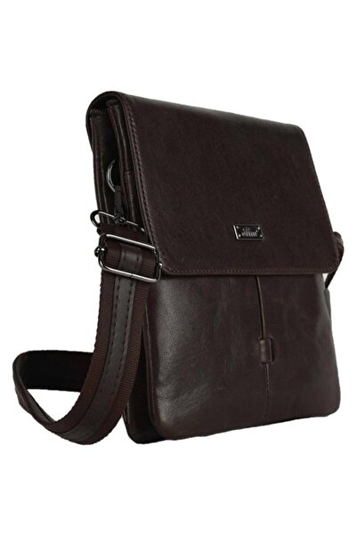Baginn Genuine Leather Brown Men's Messenger Bag