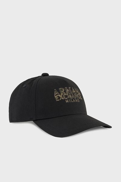 Armani Exchange Logo Printed 100% Cotton Hat Men's Hat Xm 000284   Af12102 Uc001