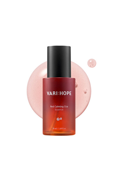 VARI HOPE VARI:HOPE Red Calming Cica Essence 50 ml Hassas ciltler için yatışt...