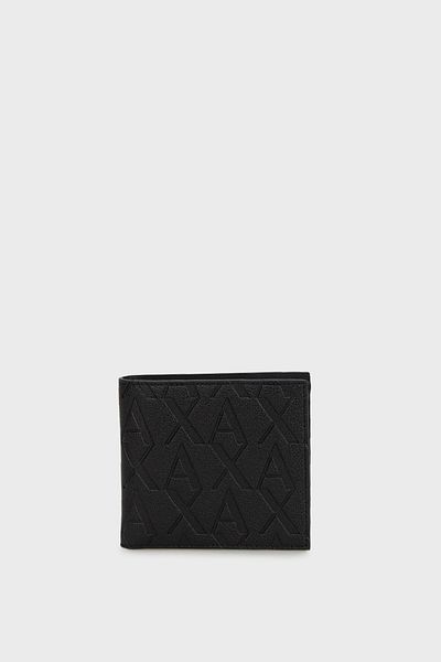 Armani Exchange Portofel pentru bărbați cu logo în relief - XM 000168   AF12133 UC001