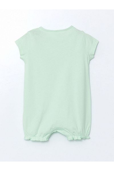 LC Waikiki New Season Crew Neck Printed Baby Girl Jumpsuit - S5Ld77Z1