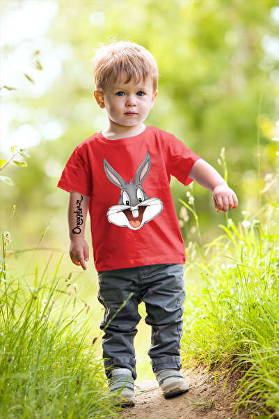 oneagılyazı Tricou supradimensionat pentru copii cu imprimeu Bugs Bunny