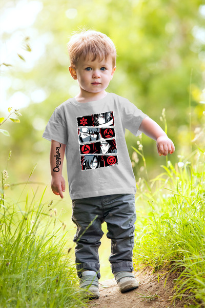 oneagılyazı Anime Štampano Dete Oversize kroj T-shirt