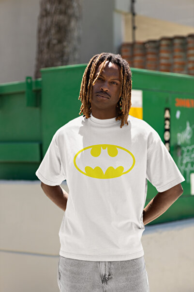 SEVBANO The Batman Hero Character Printed Unisex Oversize T-Shirt