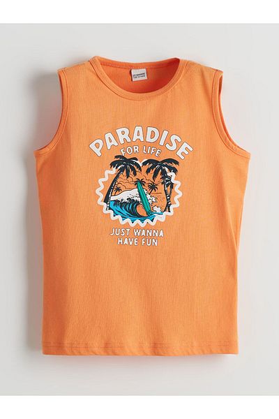 LC Waikiki New Season Crew Neck Men's Undershirt and Sea Shorts - S5Bm03Z4