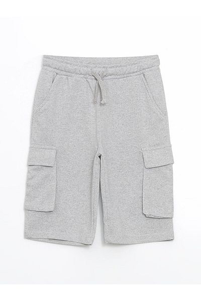 LC Waikiki New Season Elastic Waist Boys Cargo Sort - S5Fv86Z4
