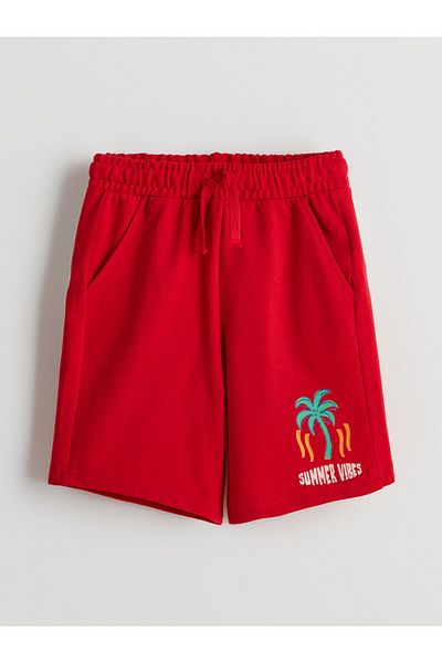 LC Waikiki New Season Elastic Waist Boy's Shorts - S5Kc07Z4