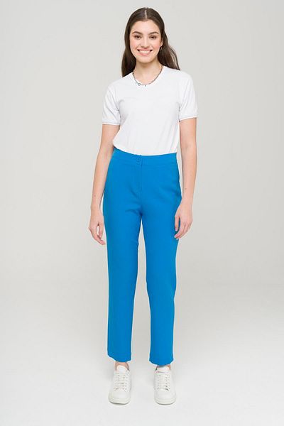 Olcay Skinny Leg Trousers Blue 7559