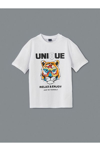 LC Waikiki Crew Neck Boy's T-Shirt