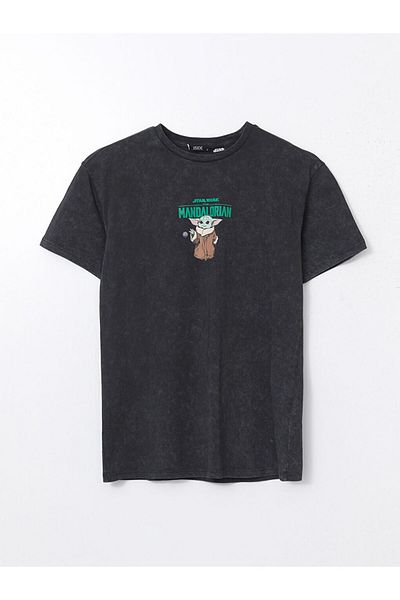 LC Waikiki Xside Crew Neck the Mandalorian Printed Women's T-Shirt