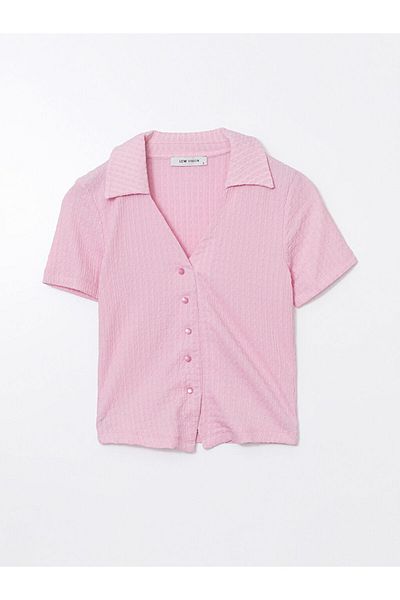 LC Waikiki Γυναικεία μπλούζα με υφή LCW Vision Polo Neck