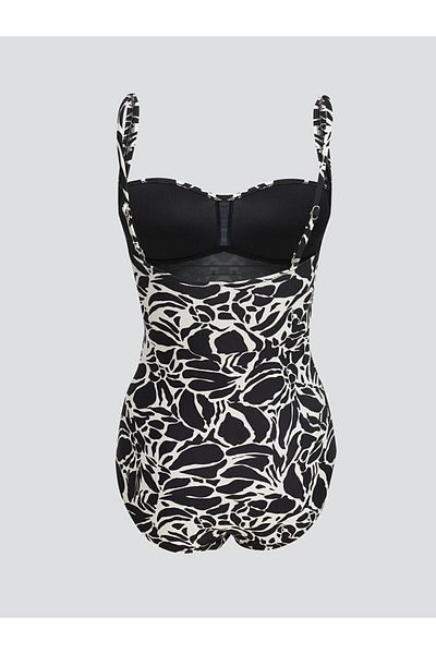 LC Waikiki LCW DREAM Damen-Badeanzug mit Herz-Ausschnitt-Muster