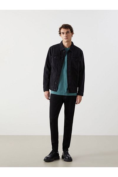 LC Waikiki Ανδρικό τζιν μπουφάν LCW Jeans Standard Fit