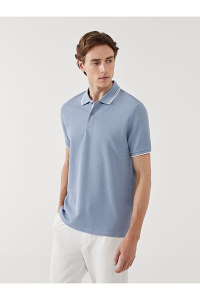 LC Waikiki Tricou pentru bărbați cu mânecă scurtă cu guler polo de sezon nou - S53482Z8