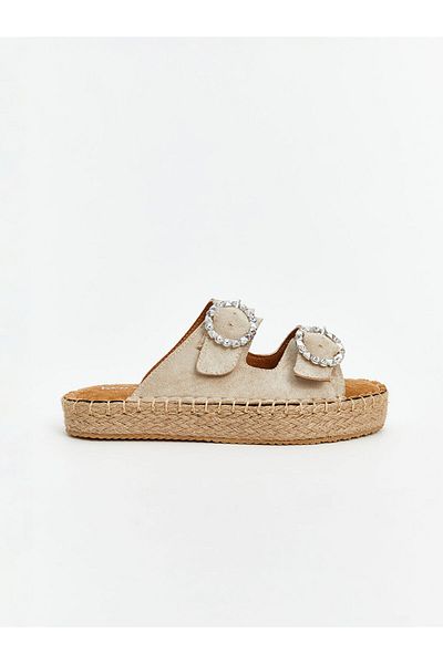 LC Waikiki Koor Double Striped Women's Slippers