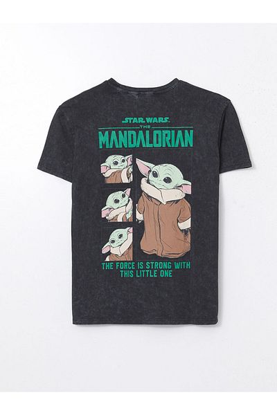 LC Waikiki Xside Crew Neck the Mandalorian Printed Women's T-Shirt
