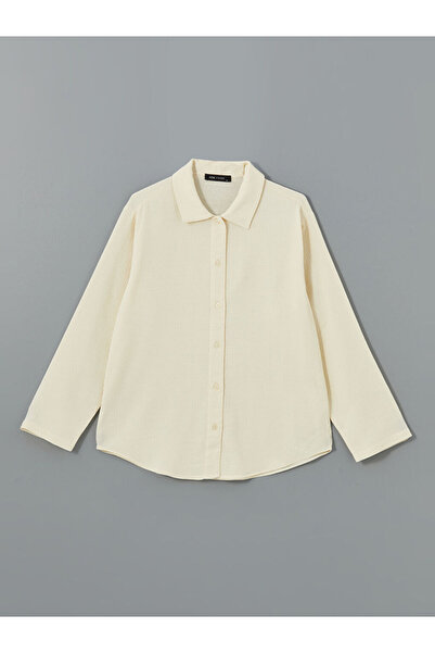 LC Waikiki LCW Vision Regular Fit Müslin Kadın Gömlek