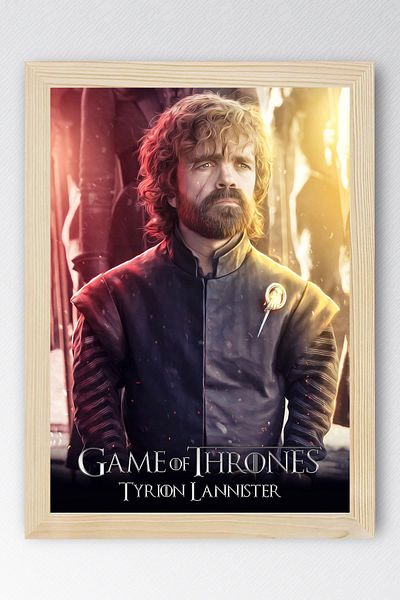 Saturn Game of Thrones Tyrion Lannister Pictură înrămare - Poster din seria Game of Thrones
