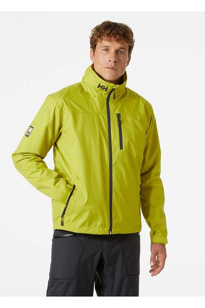 Helly Hansen Helly Hansen Crew Hooded Midlayer Coat Men's Green Coat Hha.33874-Hha.452