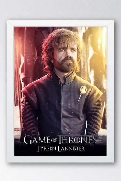 Saturn Game of Thrones Tyrion Lannister Pictură înrămare - Poster din seria Game of Thrones