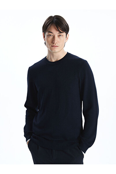 LC Waikiki Quality Parts from Çelebi Store Zero Roba Yaka Men's Knitwear Sweater