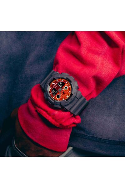 Casio G-Shock Ga-100Fl-8Adr Men's Watch