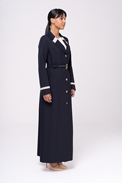 Olcay Férfi gallérpontó és öv béléssel, SÖTÉTKÉK 6552