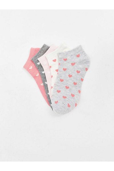 LC Waikiki New Season Patterned Women's Booties Socks 5 Pack - S51041Z8
