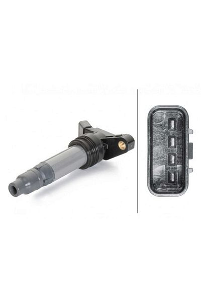 Hella Sense Coil Volvo S60 Ii T6 Awd 10 S80 Ii 3.2 06 V60 I 3.0 t 14 V70 Iii 3.2 10 Xc60 I 3.2 Gnzrz