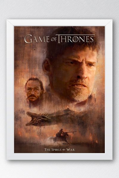 Saturn Game of Thrones Jaime Lannister Pictură înrămată - Poster din seria Game of Thrones
