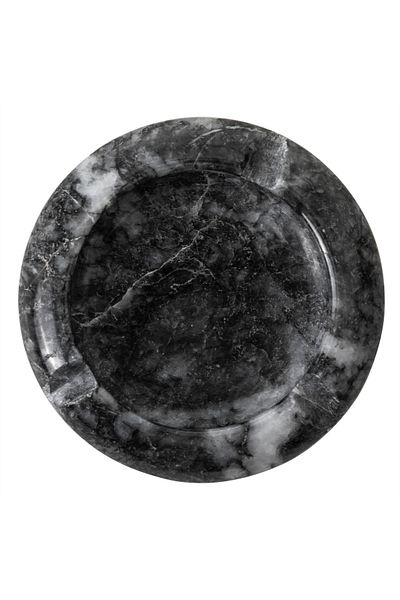 Mudo Concept Dliashp Concept Round Marble Ashtray Black Life 990396